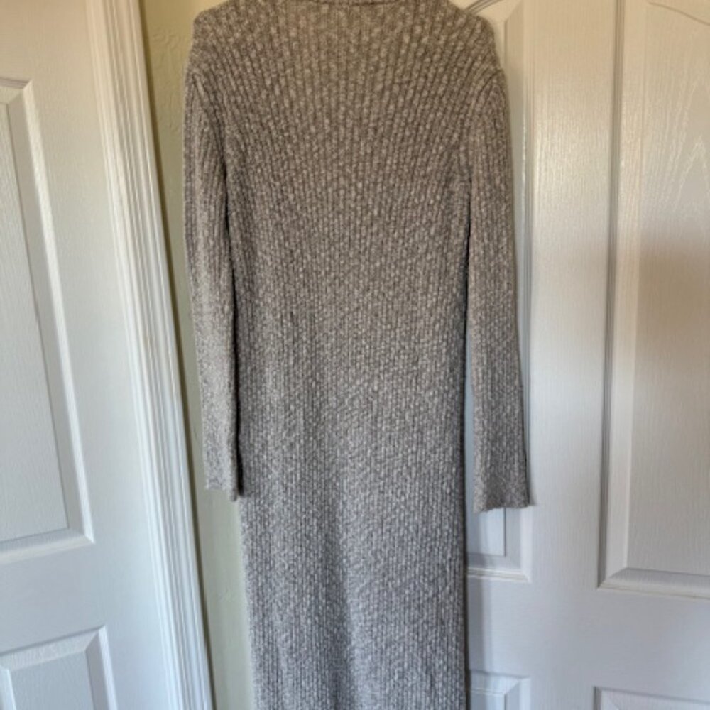 Free People Ribbed Long Duster Cardigan Sweater - Picture 2 of 3
